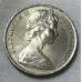 AUSTRALIA 1977 . TEN 10 CENTS COIN . LYREBIRD